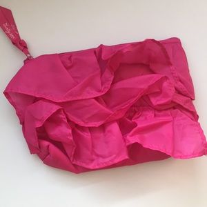 Thirty One•Pink Frill Clutch